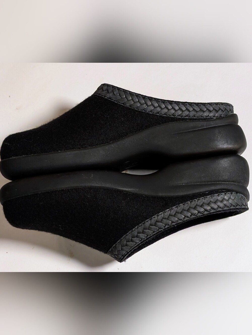 Halfglinger Wool Felt Clogs New With Tags Women's Size 7